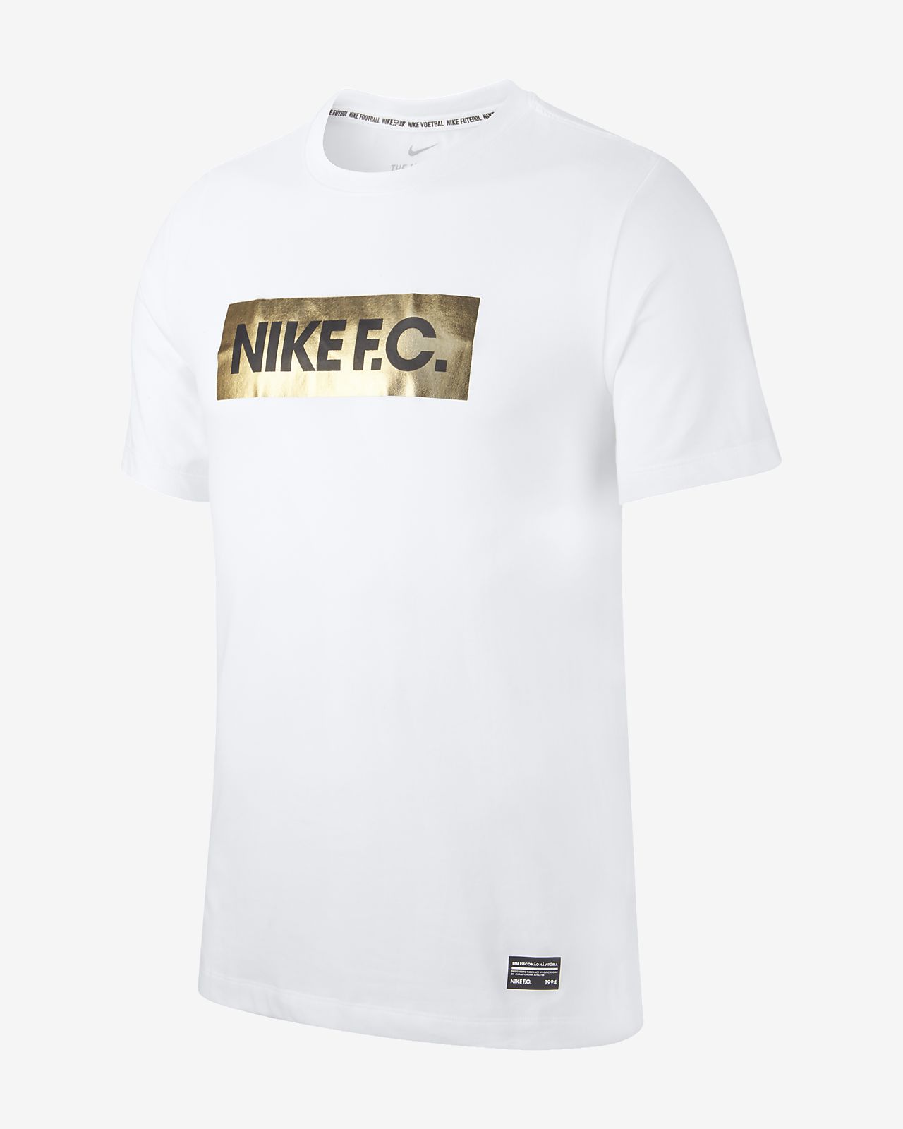 nike fc t shirt black