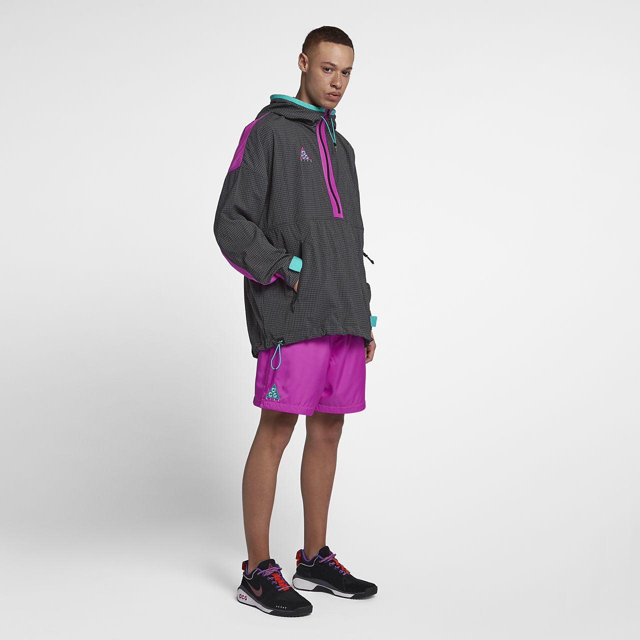 nike acg hoodie purple