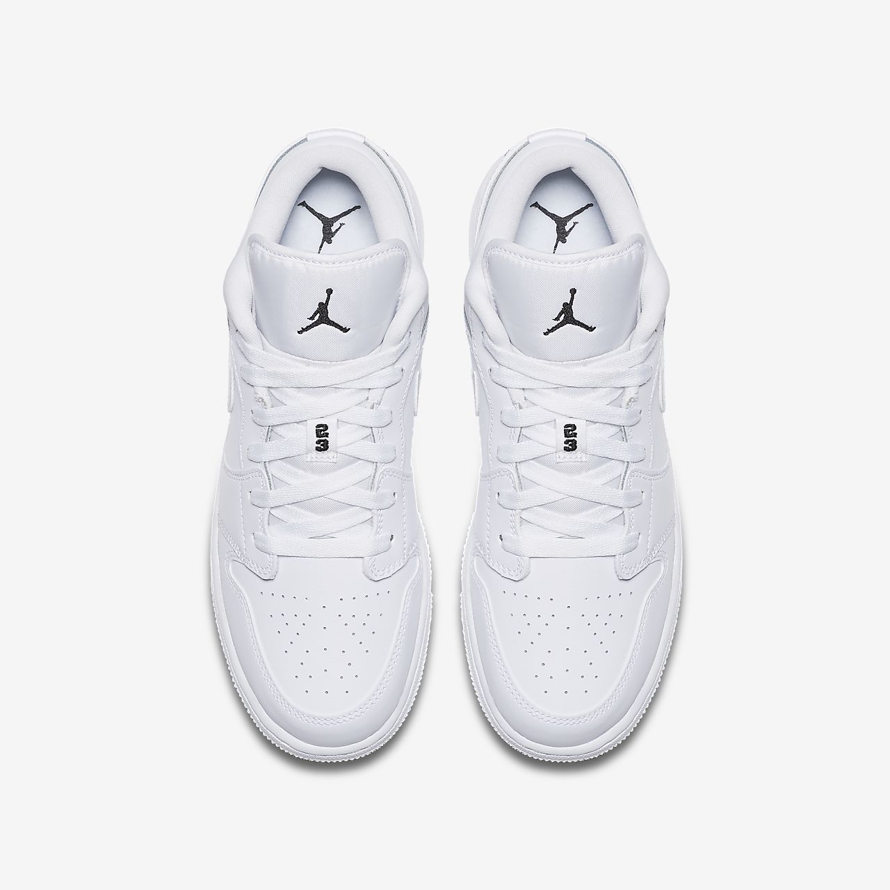 air jordan 1 low bg white