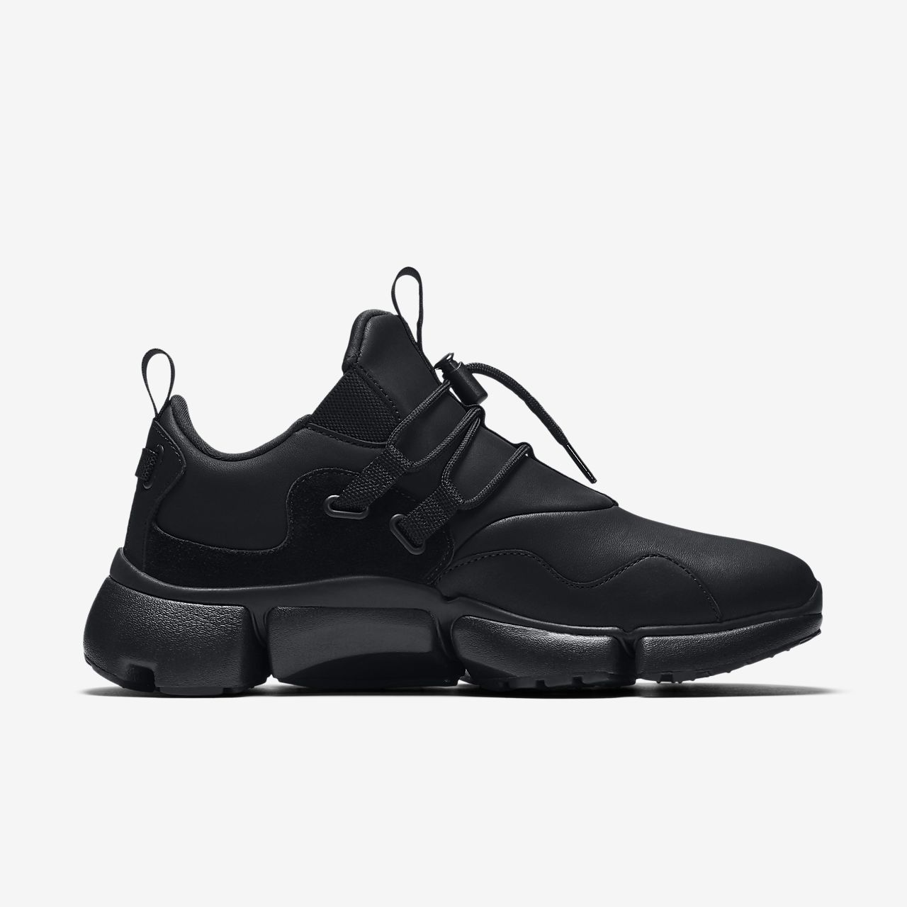Nike Pocket Knife DM Leather Men's Lifestyle Shoes Black sF2532W Nike Pocket Knife DM Leather Men's Lifestyle Shoes Black sF2532W