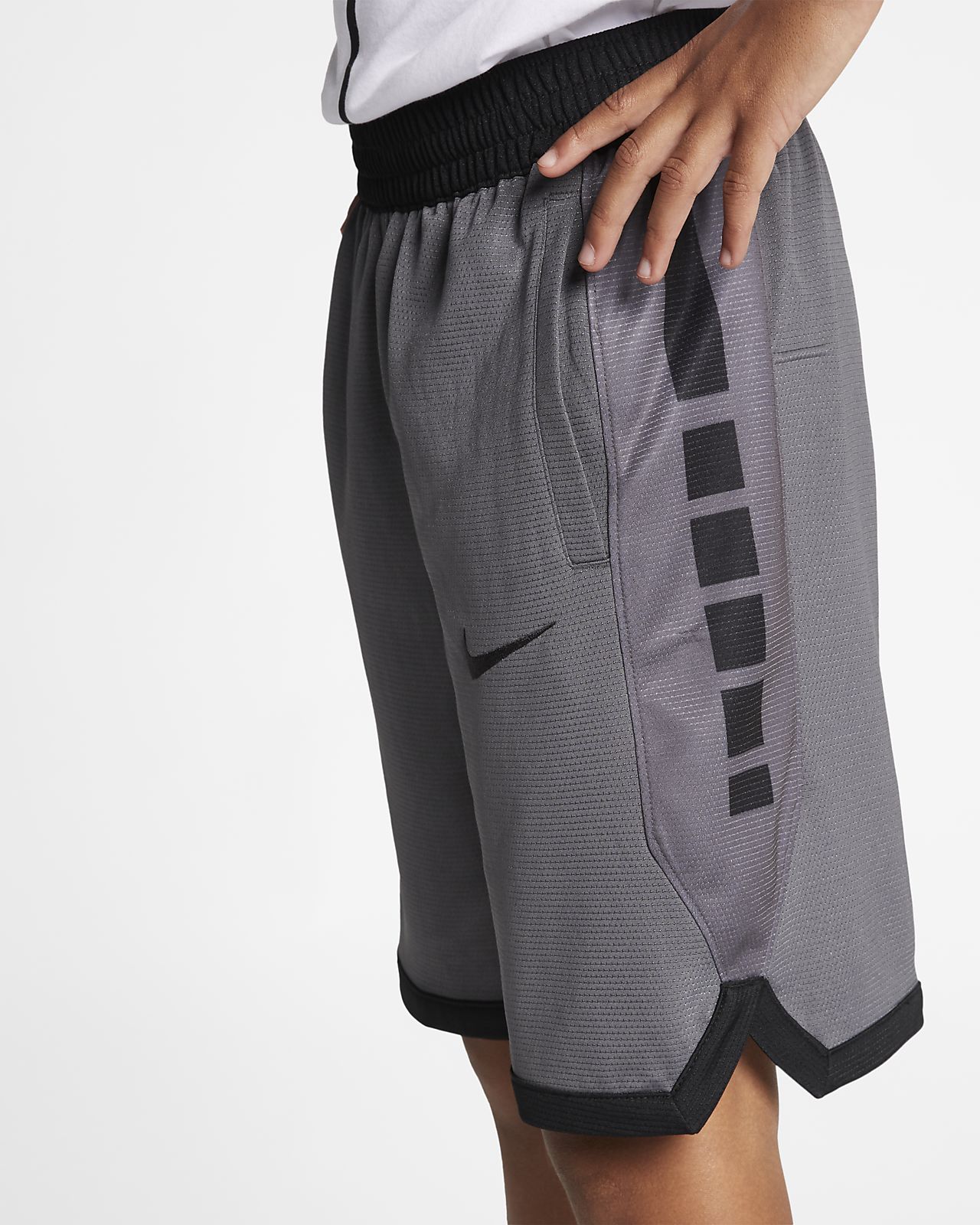 nike elite grey shorts