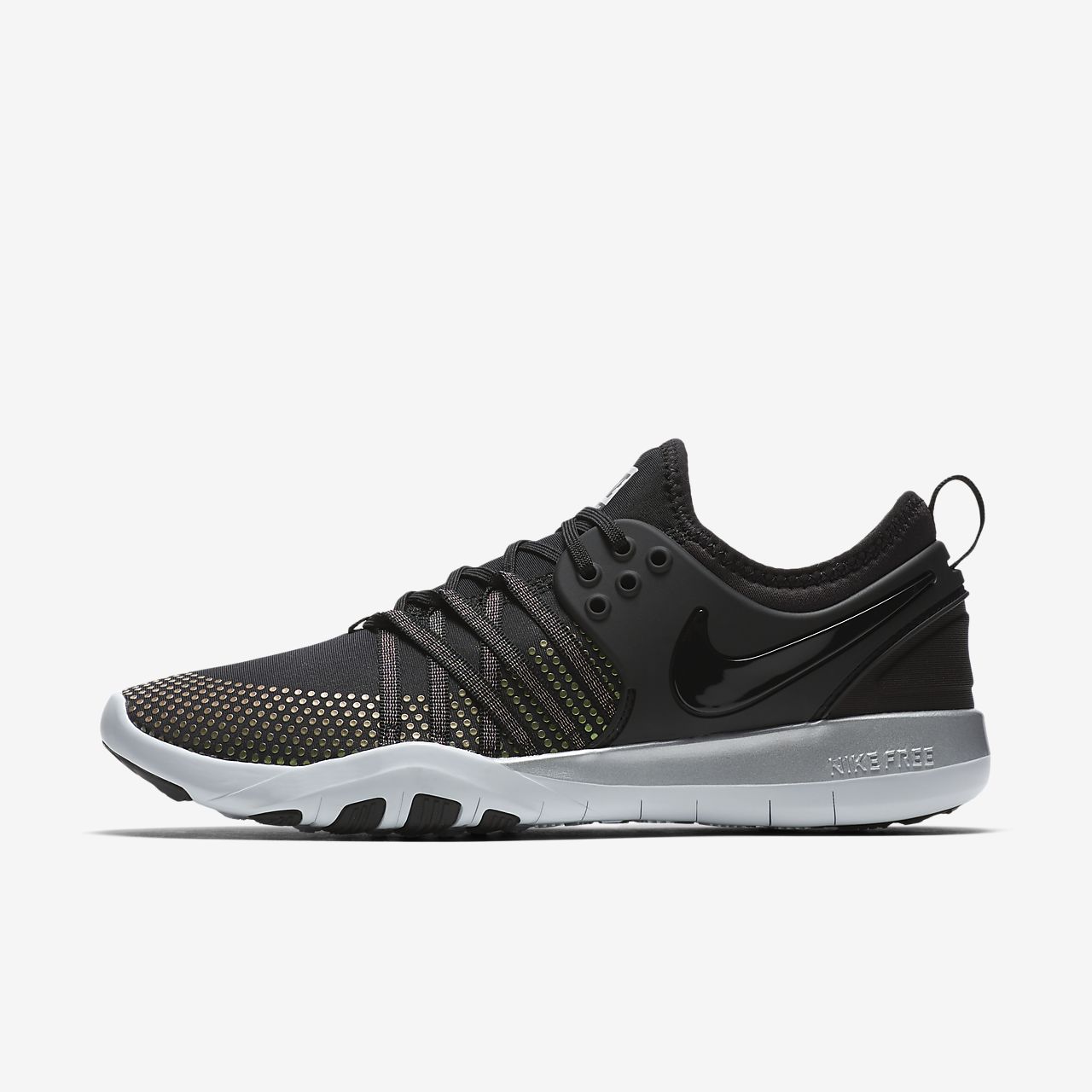 nike free tr metallic