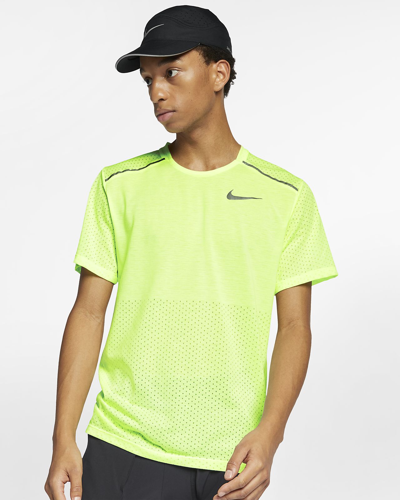 nike rise 365 running top