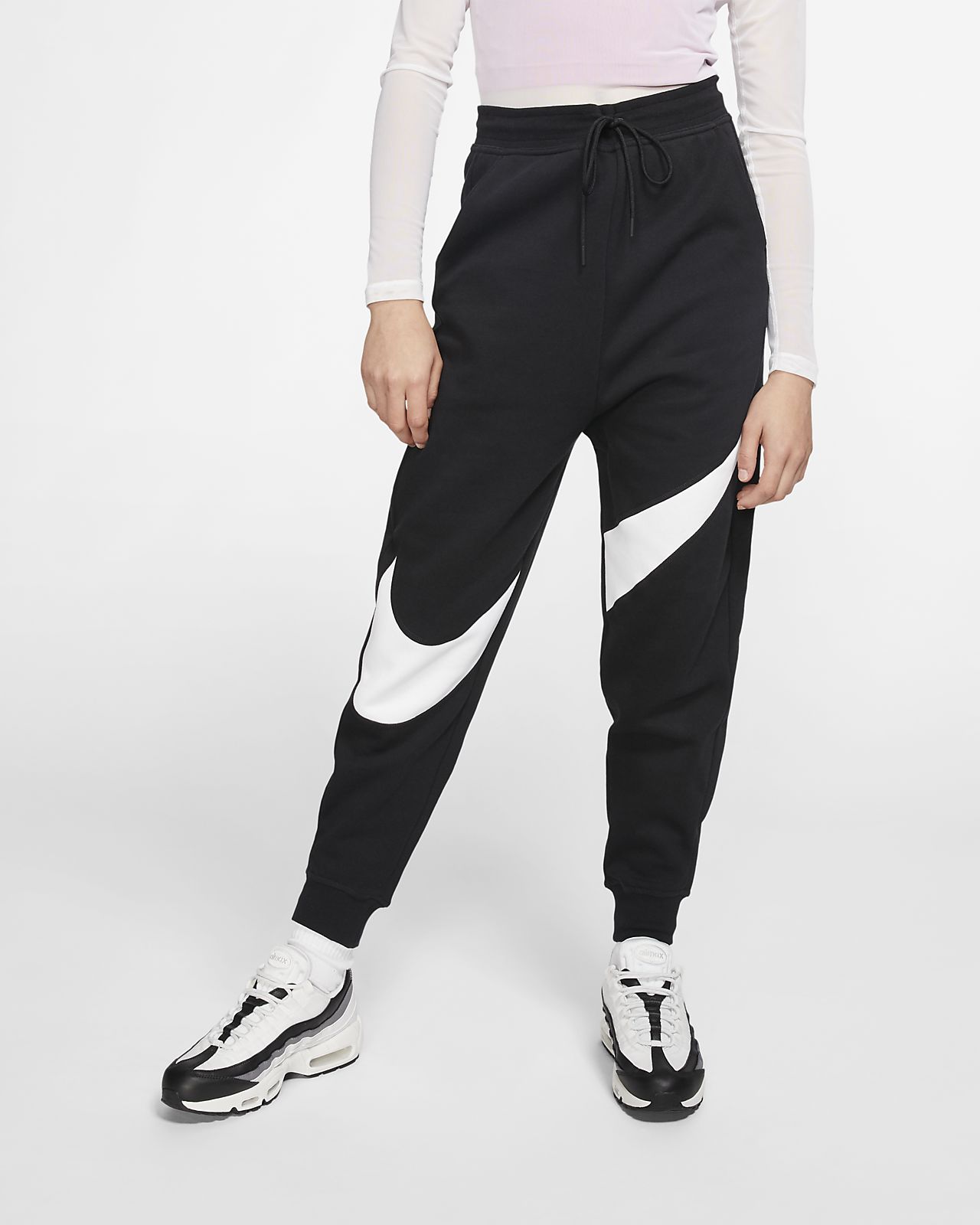 Pantaloni in fleece Nike Sportswear Swoosh - Donna Pantaloni in fleece Nike Sportswear Swoosh - Donna