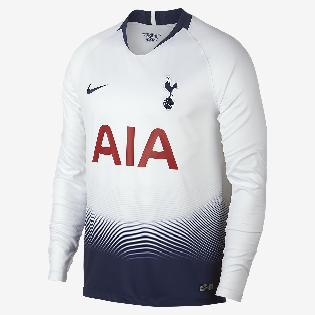 tottenham long sleeve shirt