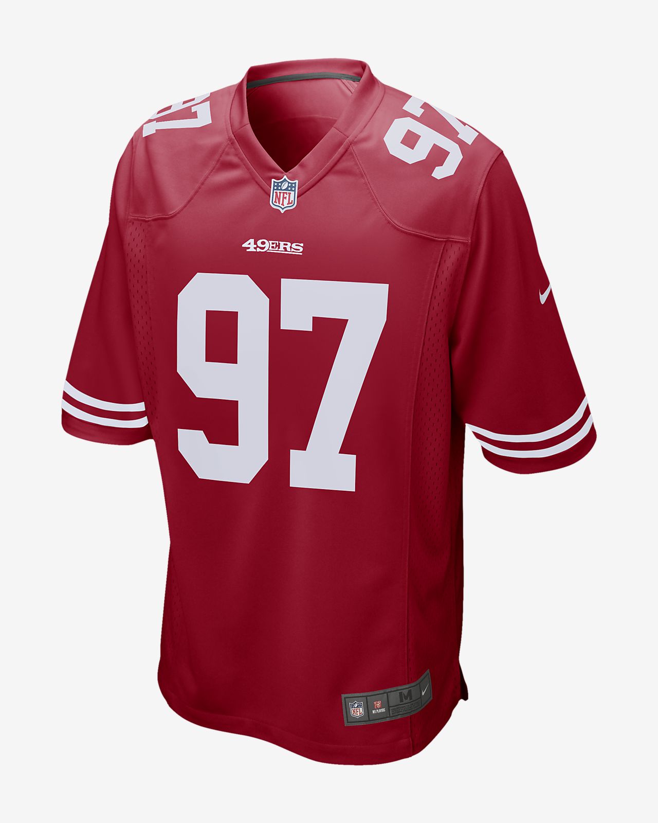 NFL San Francisco 49ers Game Jersey (Nick Bosa) Men\'s Football Jersey. Nike.com