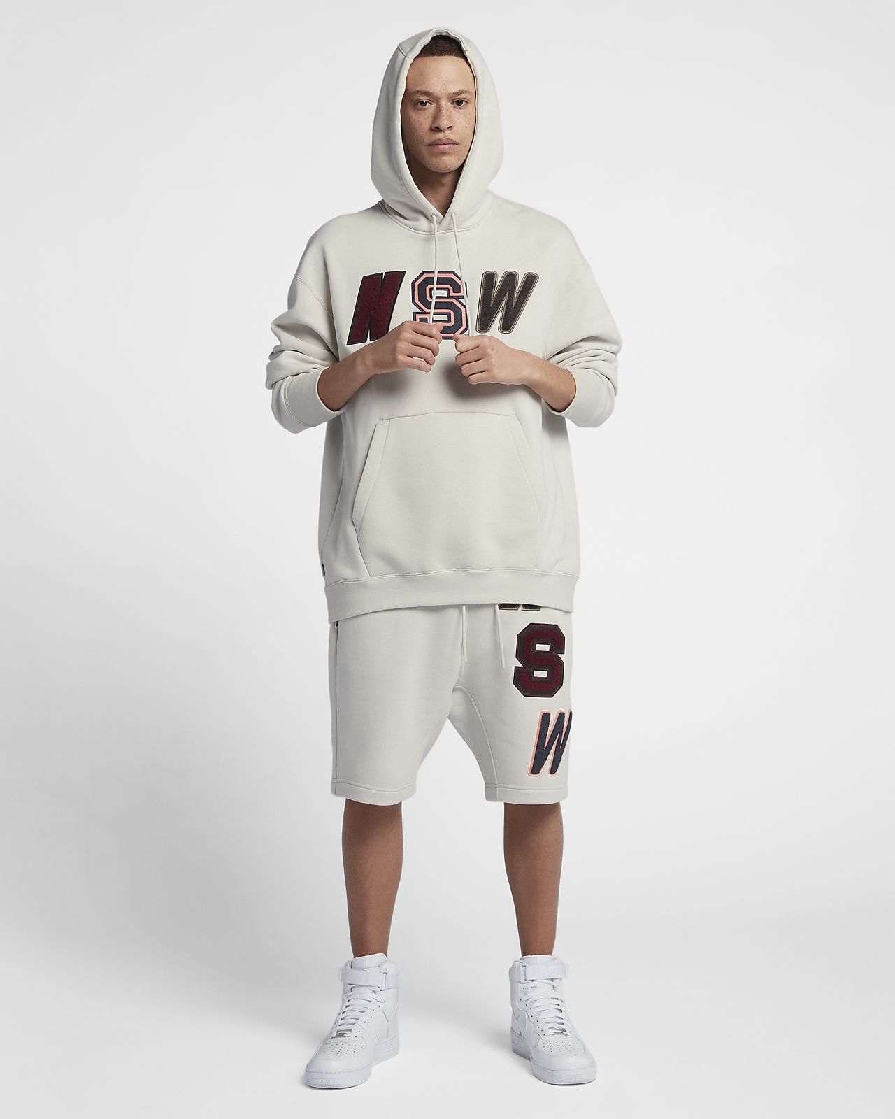 Sportswear NSW Men's Loose Fit Fleece Hoodie. Nike GB Sportswear NSW Men's Loose Fit Fleece Hoodie. Nike GB