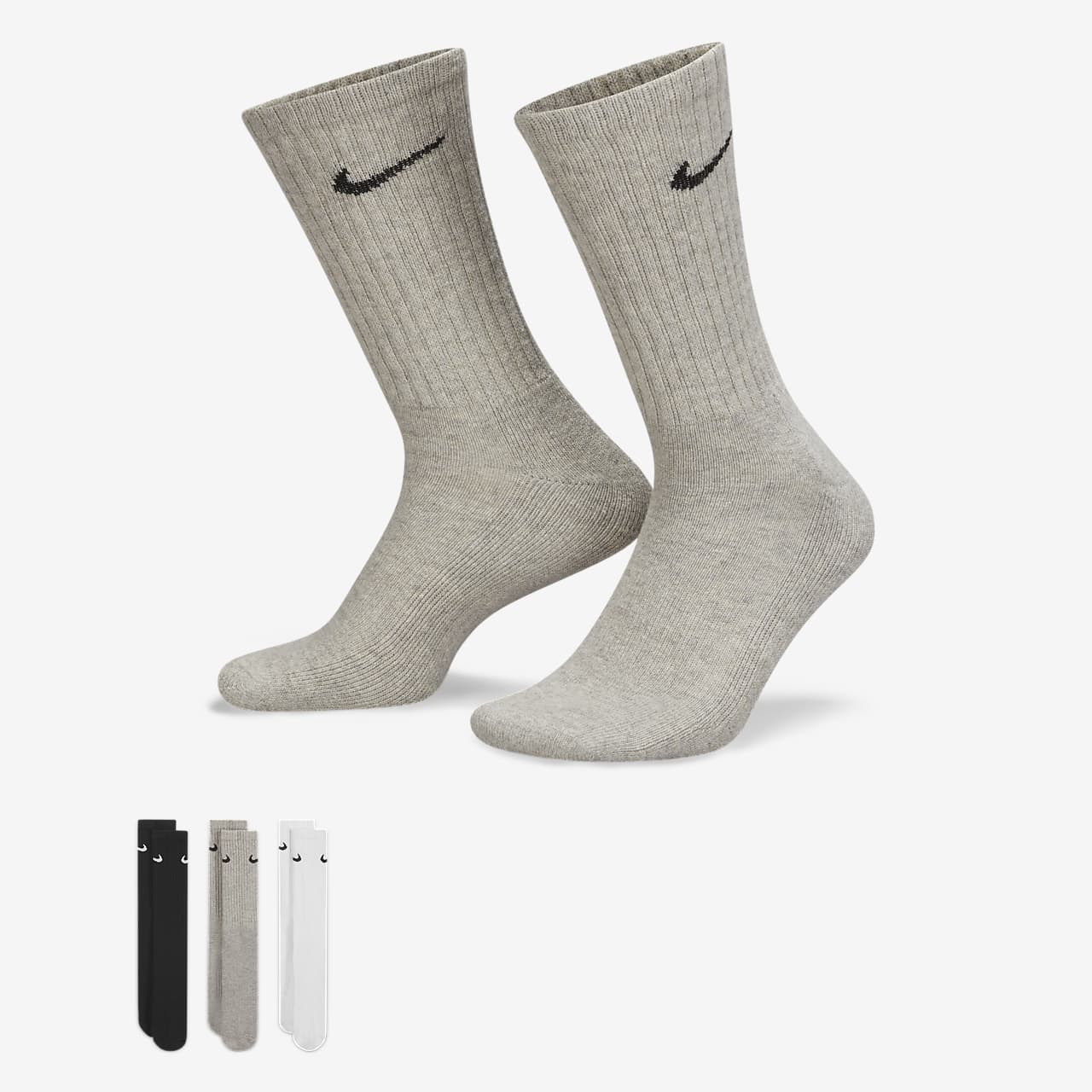 Herren Strümpfe Nike Performance 3 Paar Socken schwarz Herren Strümpfe Nike Performance 3 Paar Socken schwarz