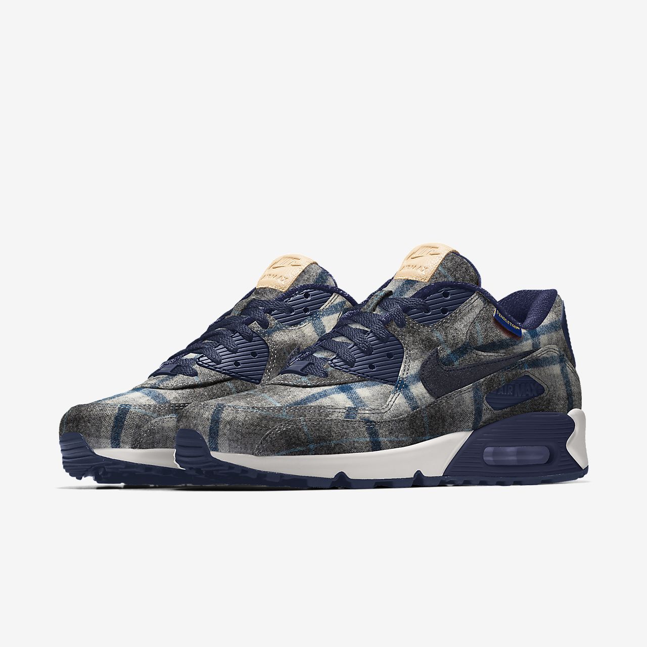 Nike Air Max 90 Pendleton By You Zapatillas personalizables Mujer Nike Air Max 90 Pendleton By You Zapatillas personalizables Mujer