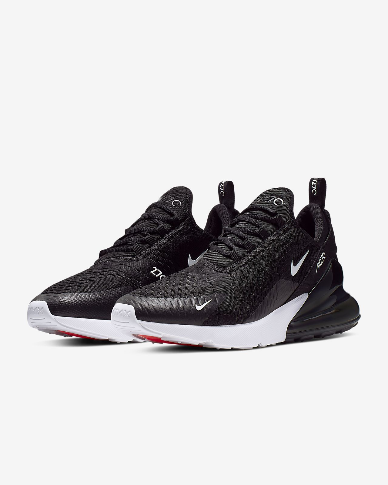 Nike Air Max 270 Flyknit WeißSchwarz Anthracite Gr.45.Neu. Nike Air Max 270 Flyknit WeißSchwarz Anthracite Gr.45.Neu.