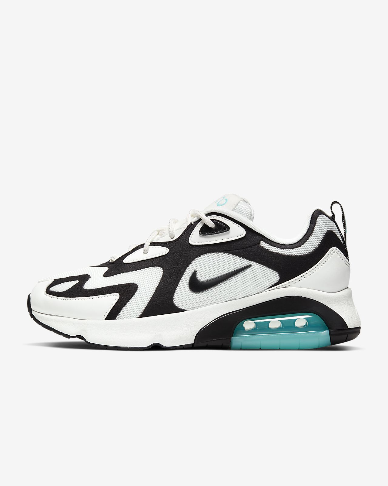 Nike WhiteBlack Air Max 200 Trainers Nike WhiteBlack Air Max 200 Trainers