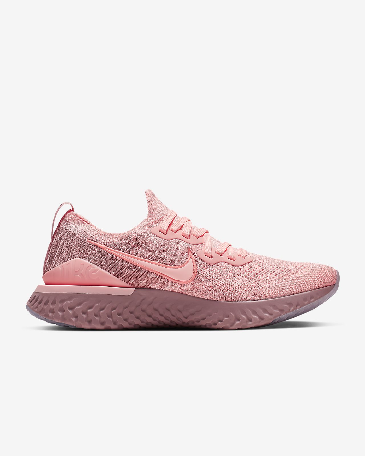 nike epic react flyknit marron