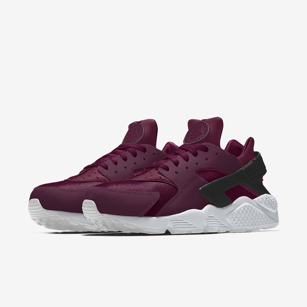 nike air huarache maroon