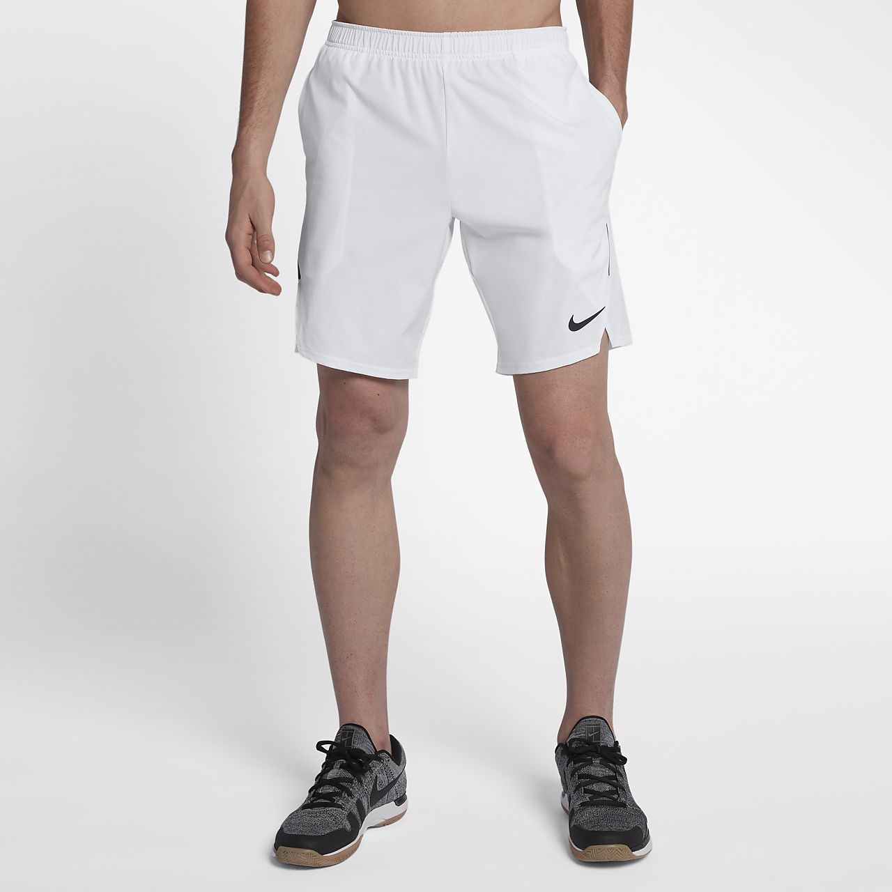 nike tennis shorts 9 inch