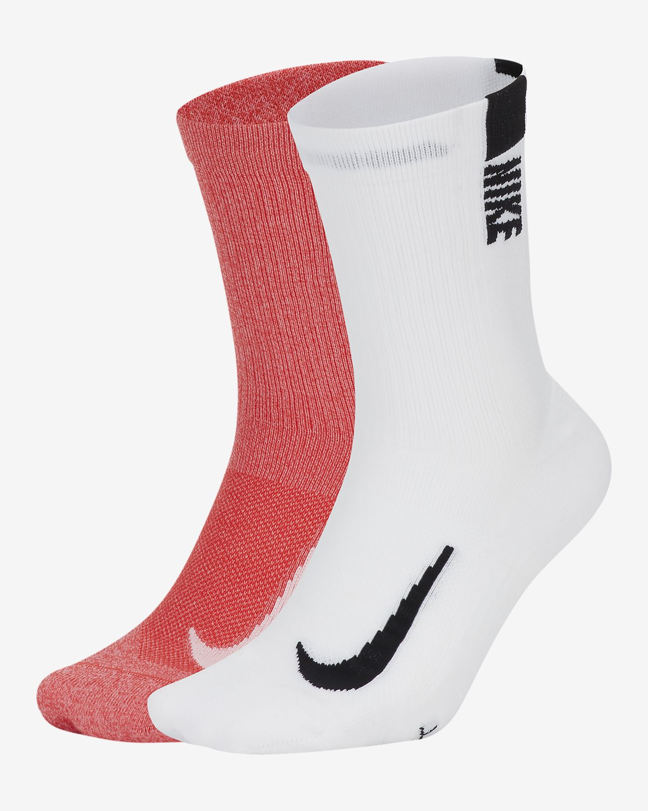 Nike Multiplier Crew Sock (2 Pairs). Nike.com