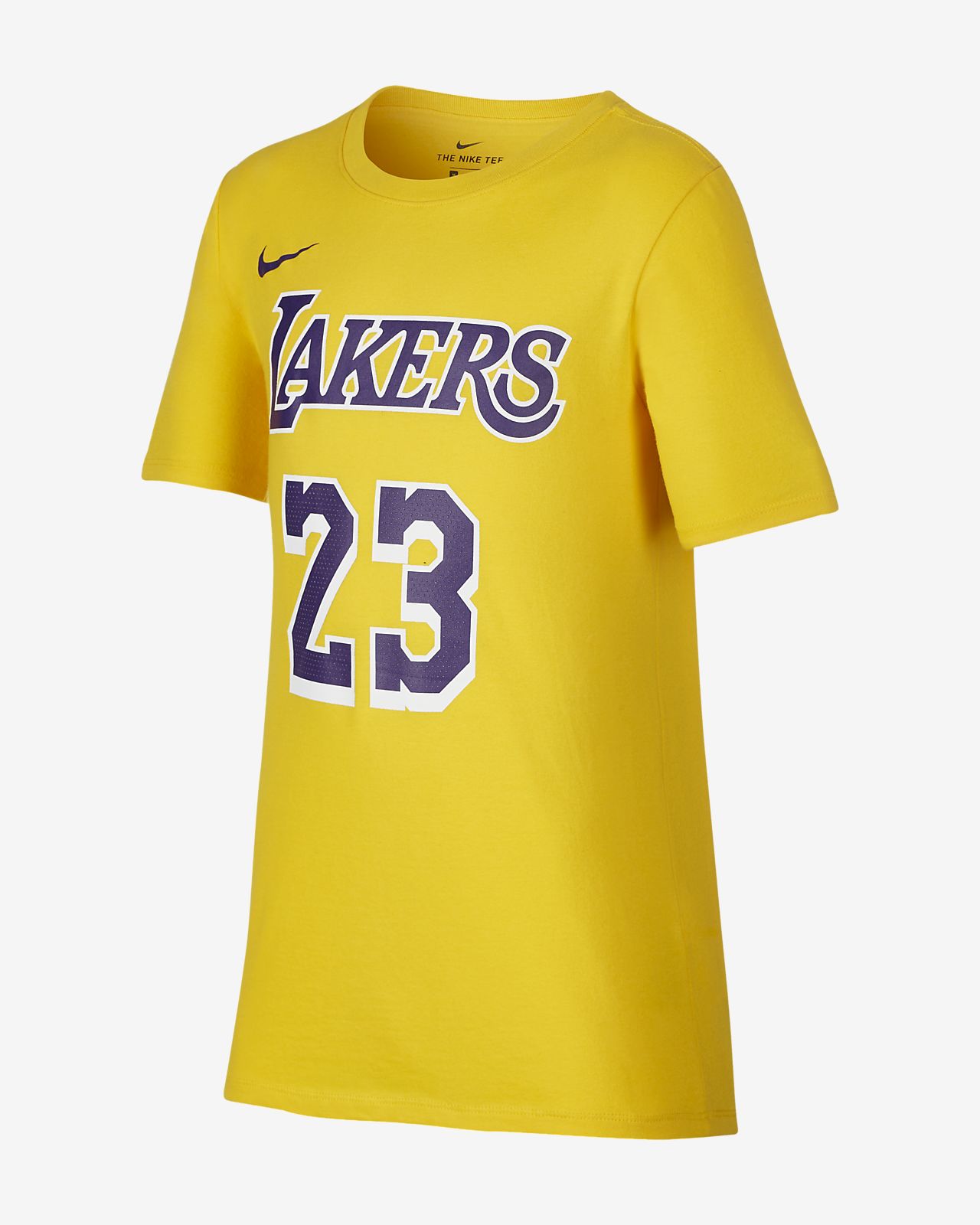 lakers t shirt nike