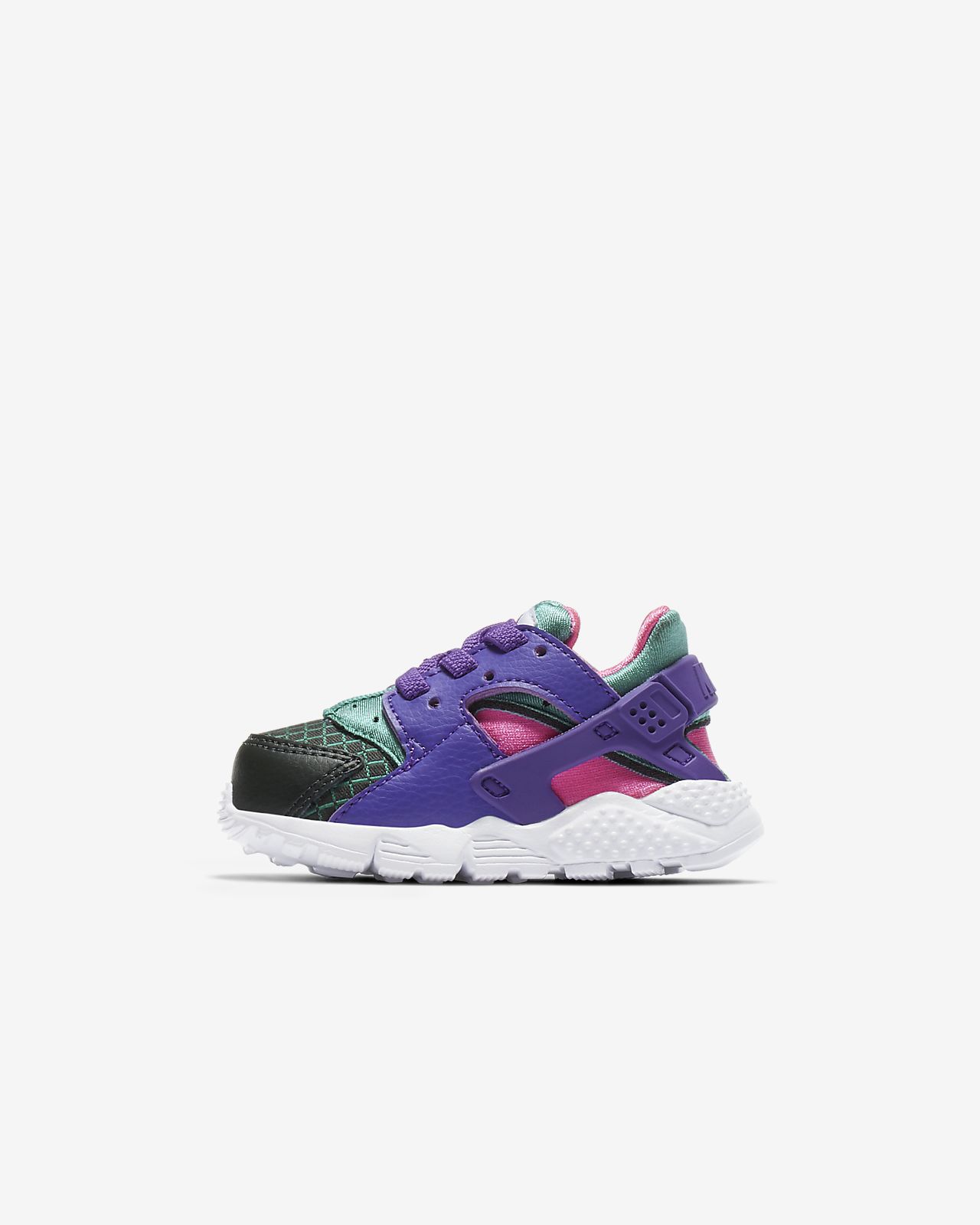 air huarache run mid kids purple