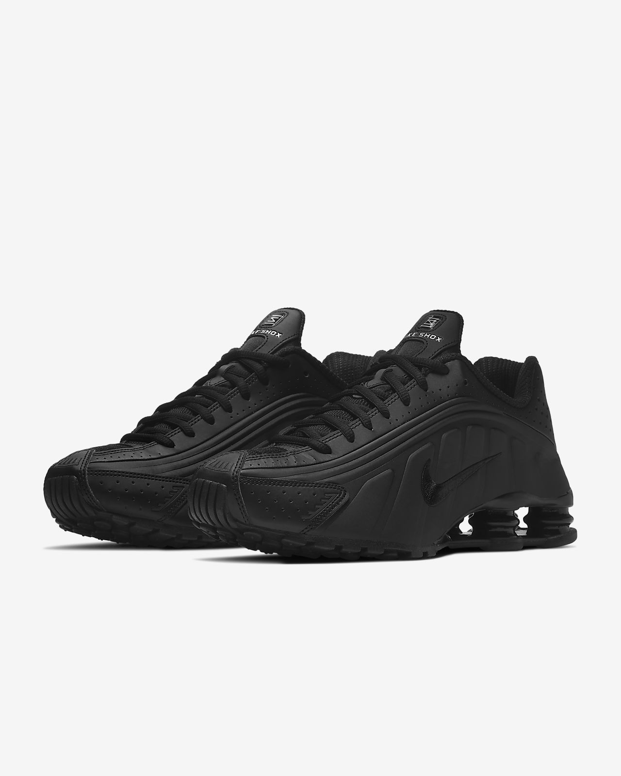 Nike Air Shox Heren Zwart