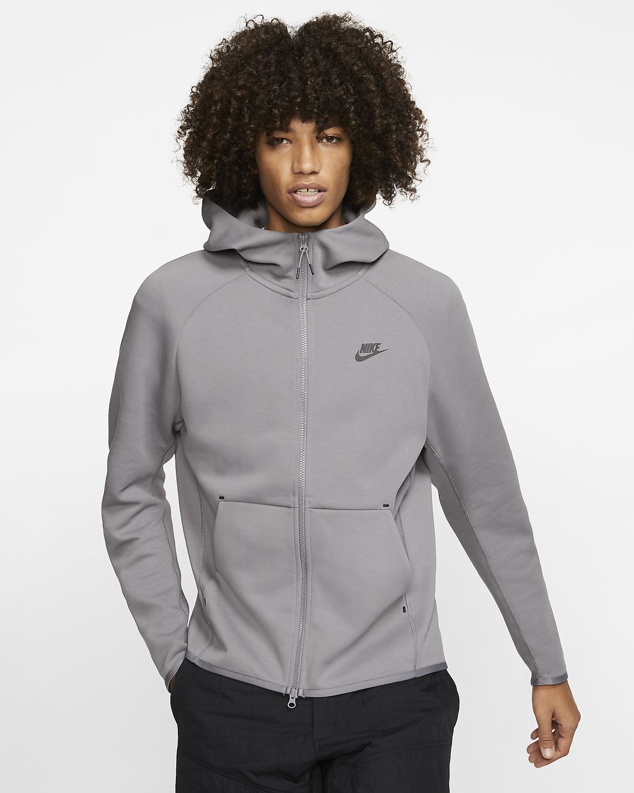 Nike Sportswear Tech Fleece Herren Hoodie mit durchgehendem Reißverschluss Nike Sportswear Tech Fleece Herren Hoodie mit durchgehendem Reißverschluss