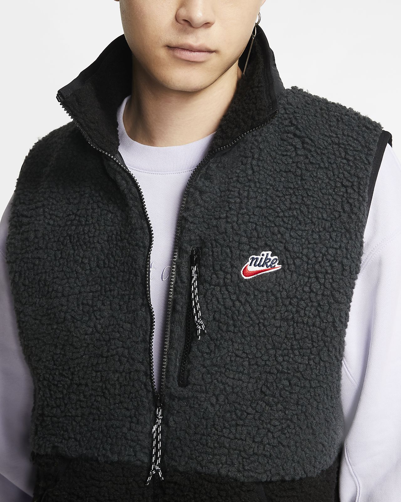 Nike Sportswear Sherpa Fleece Weste für Herren Nike Sportswear Sherpa Fleece Weste für Herren