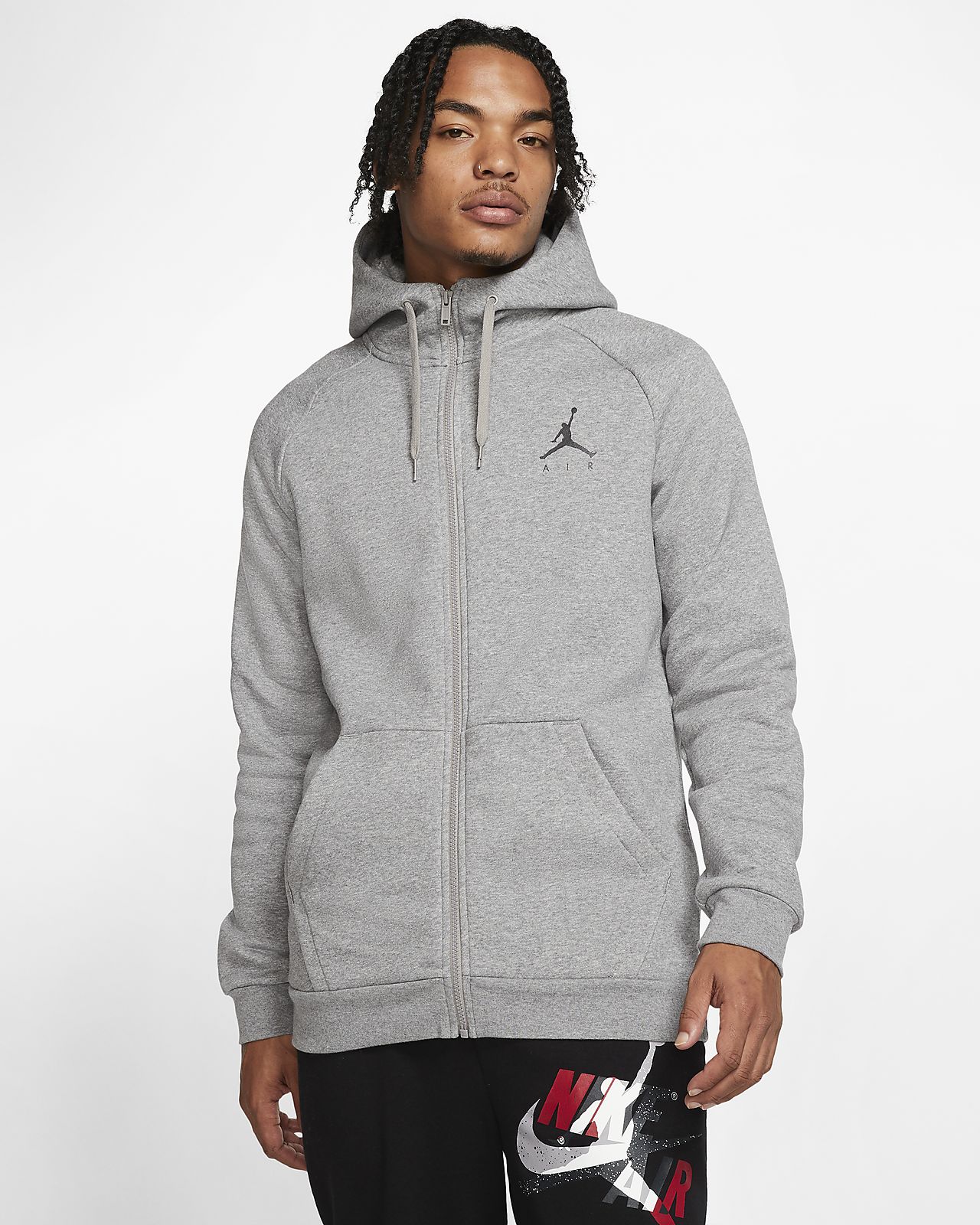 Fleece Full-Zip Hoodie. Nike LU