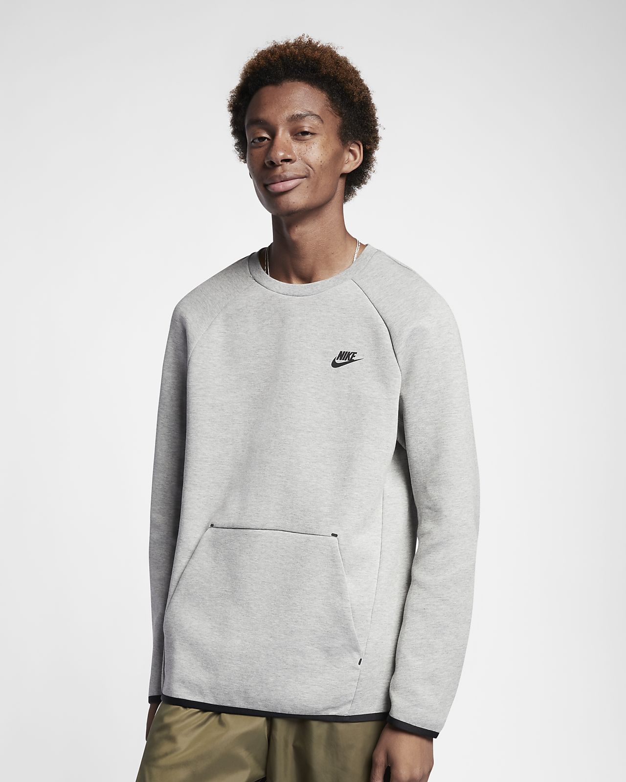 Nike Sudadera Sportswear Fleece Manga De Hombre Tech Larga kXTPwiOZul