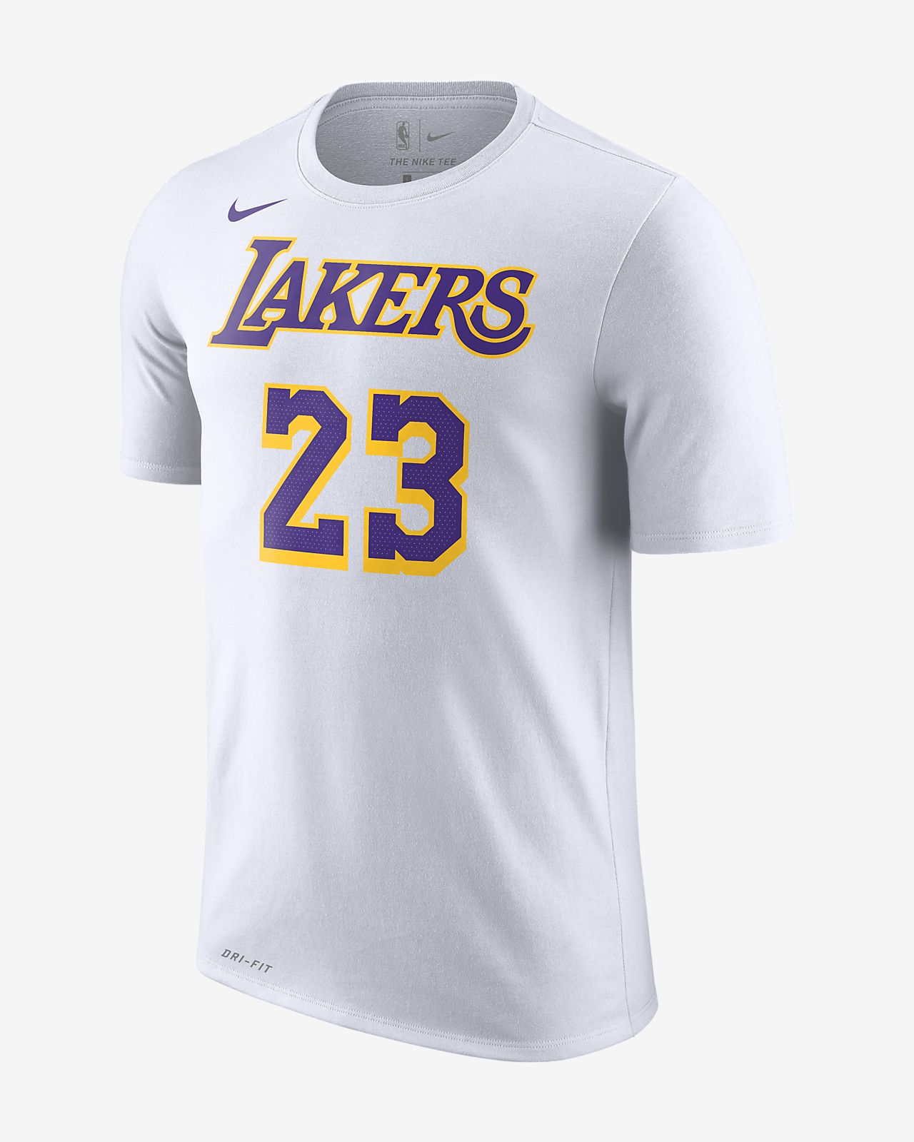 lakers dri fit shirt