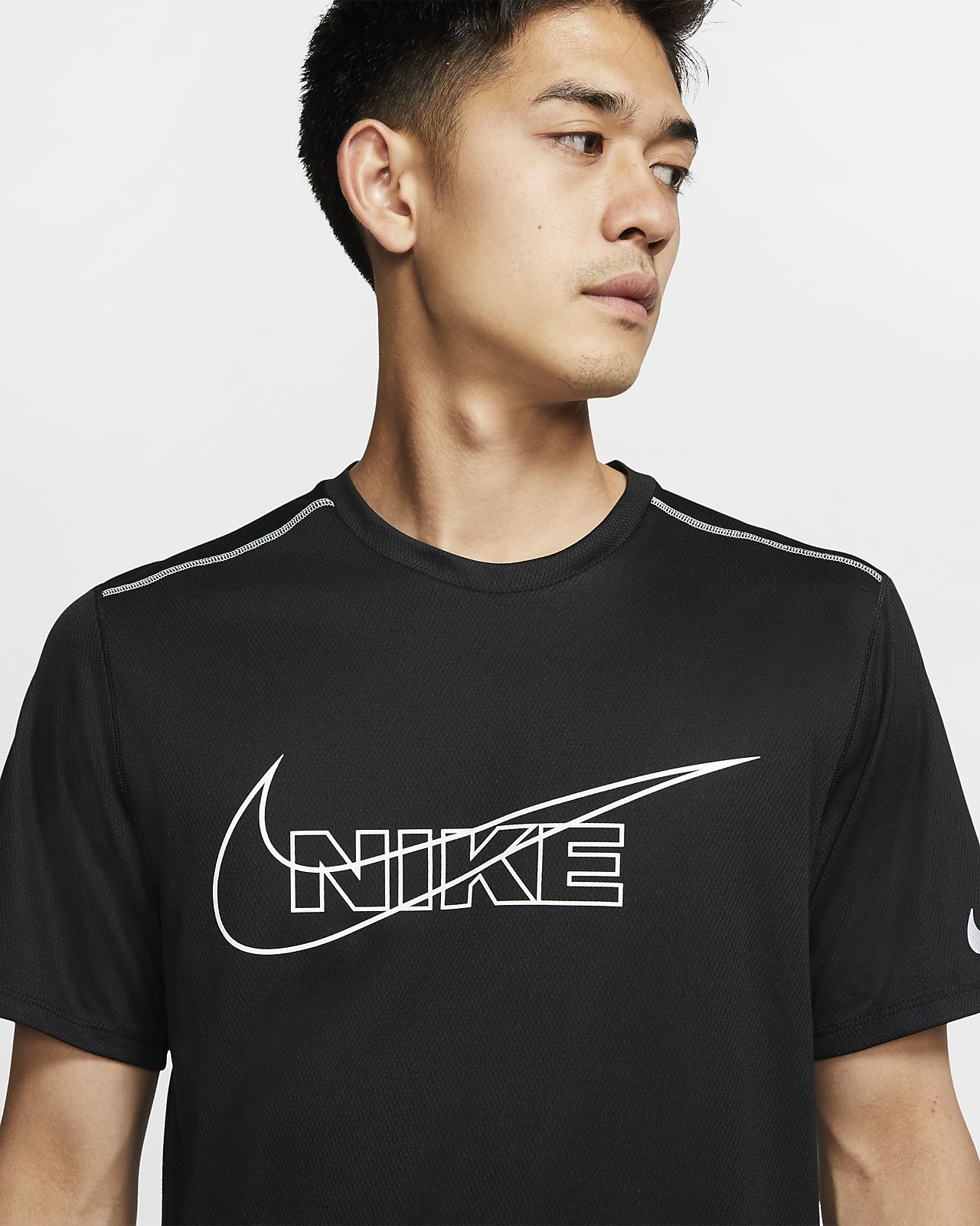 nike breathe running top