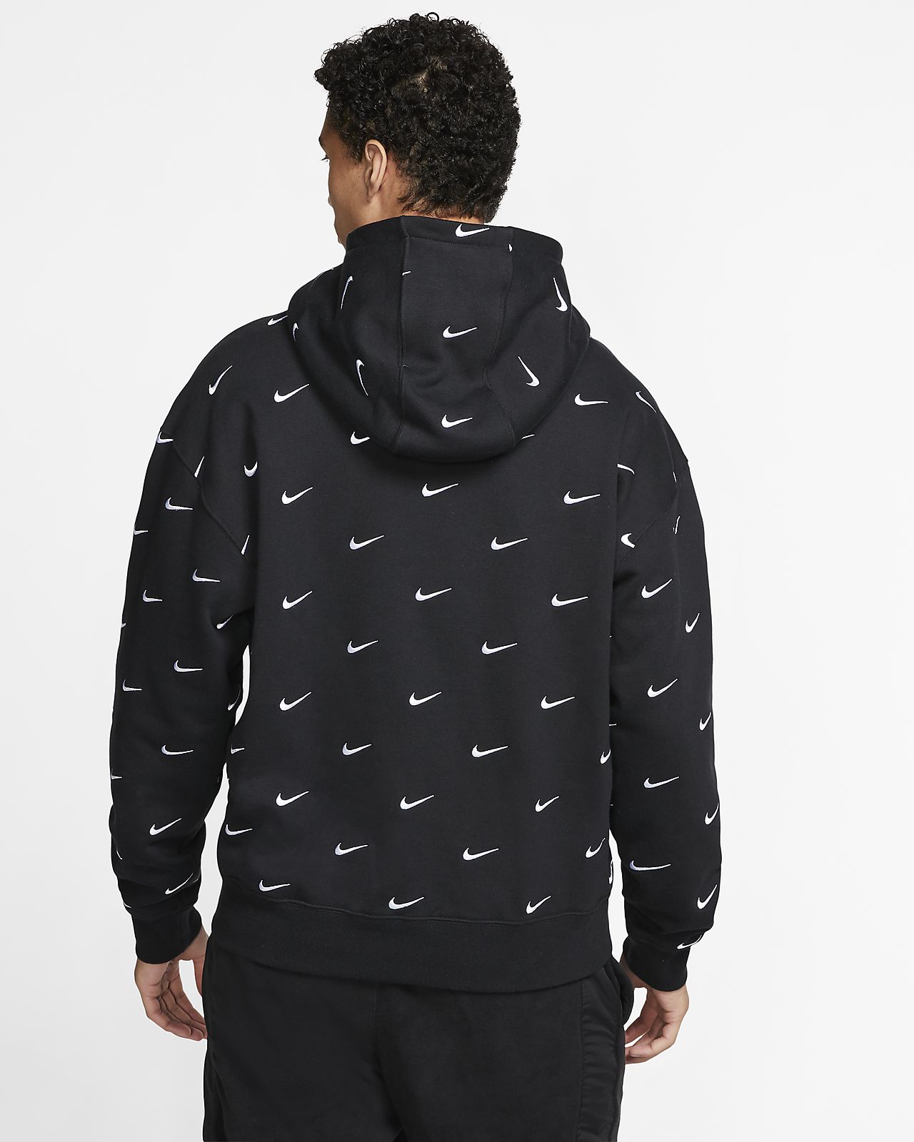 nike pattern hoodie