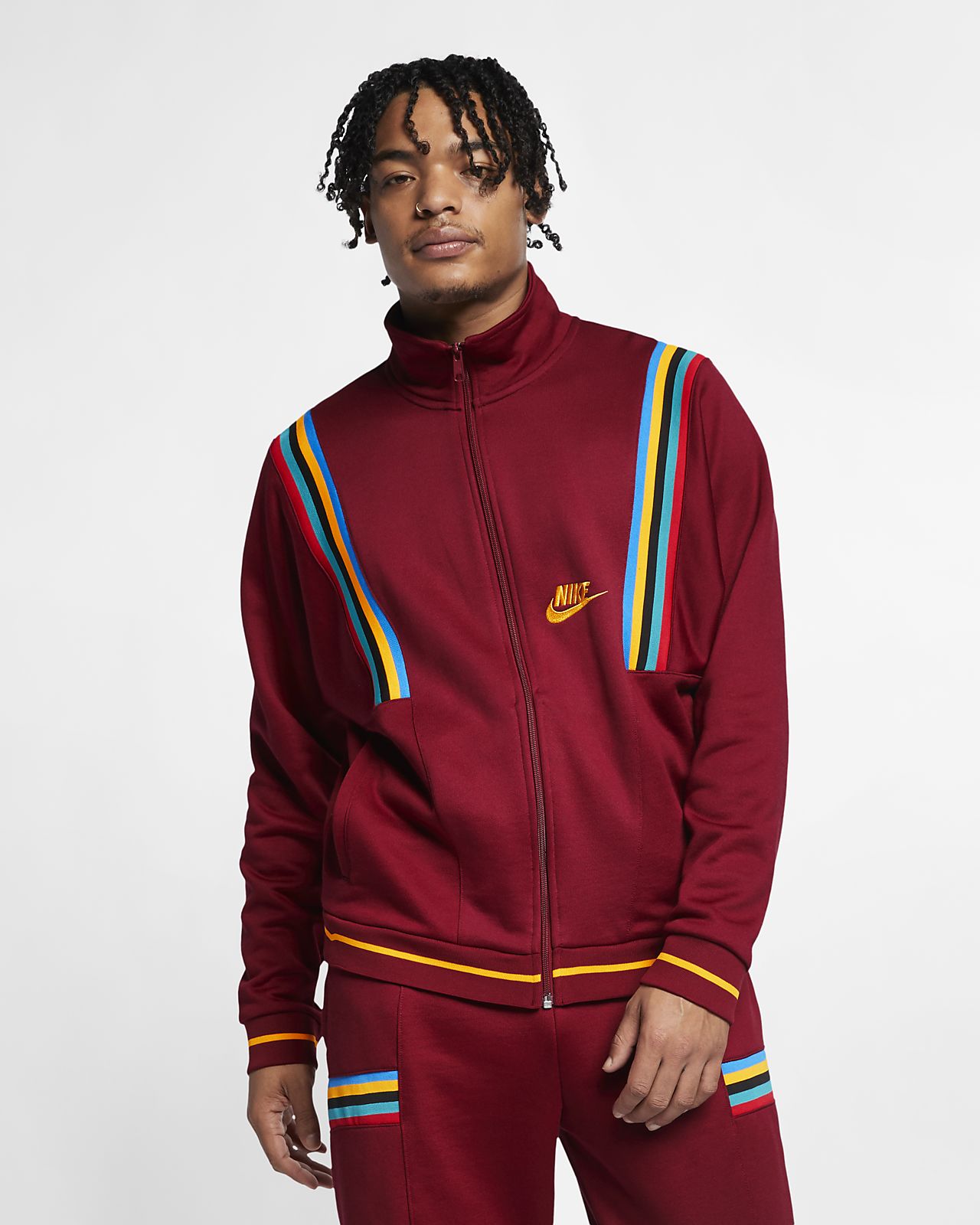 nike french terry tracksuit