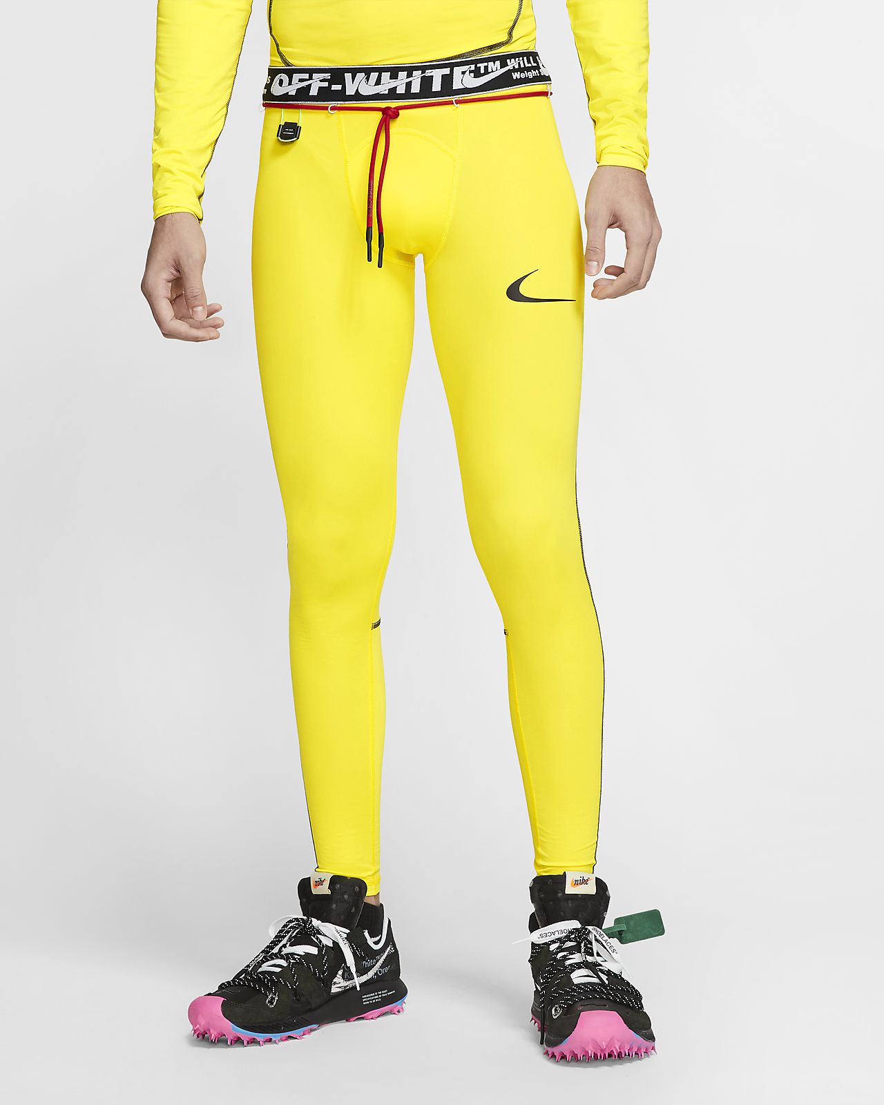 yellow and black nike outfit