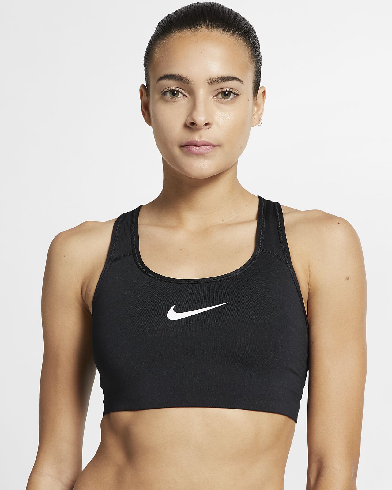 nike classic swoosh modern sports bra