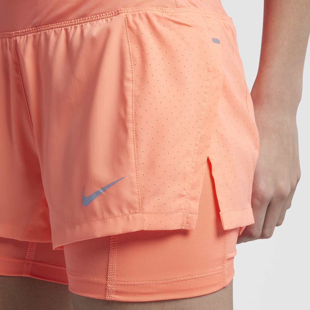 nike eclipse 2 in 1 running shorts