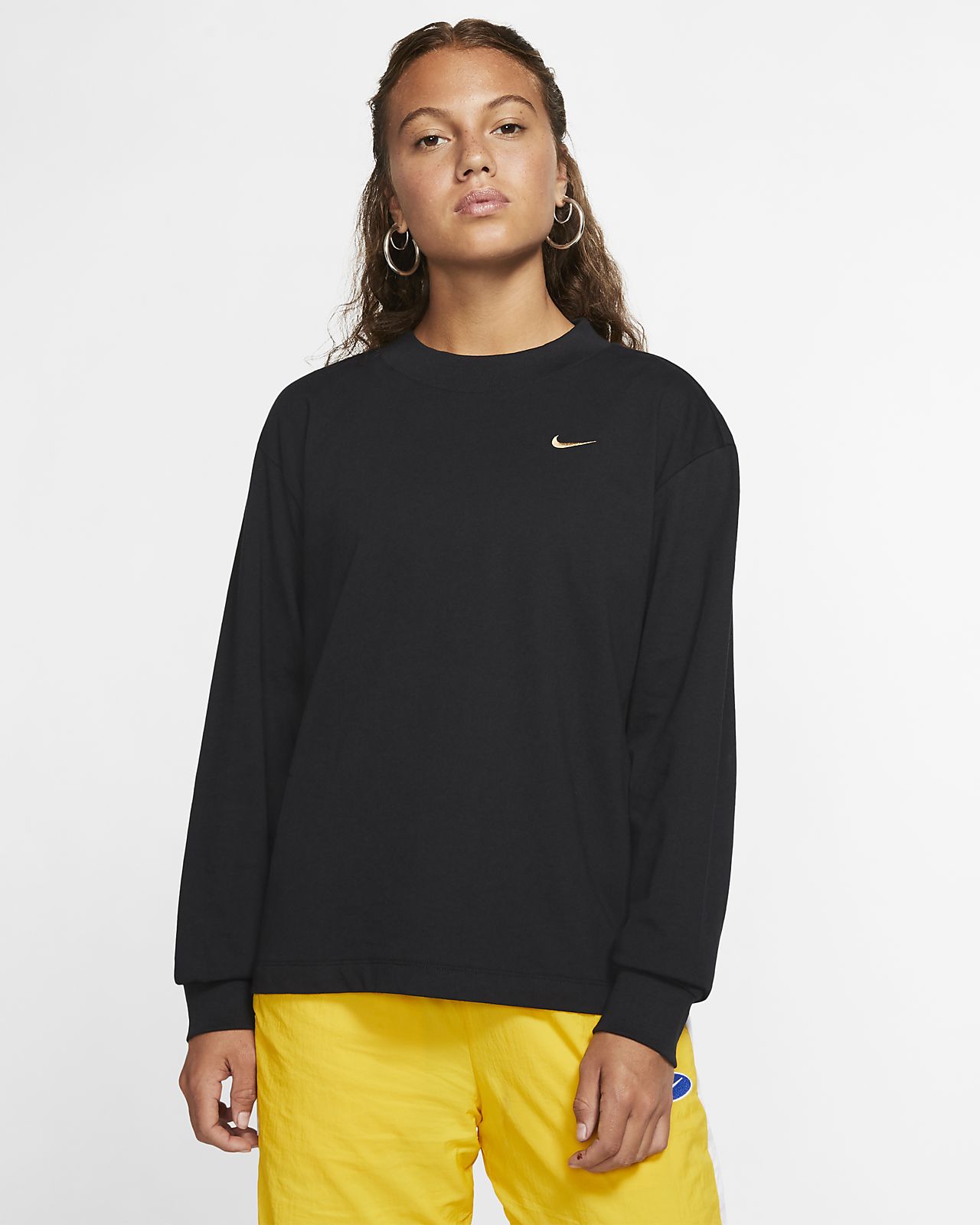 Dámské tričko s dlouhým rukávem Nike Sportswear Essential Dámské tričko s dlouhým rukávem Nike Sportswear Essential