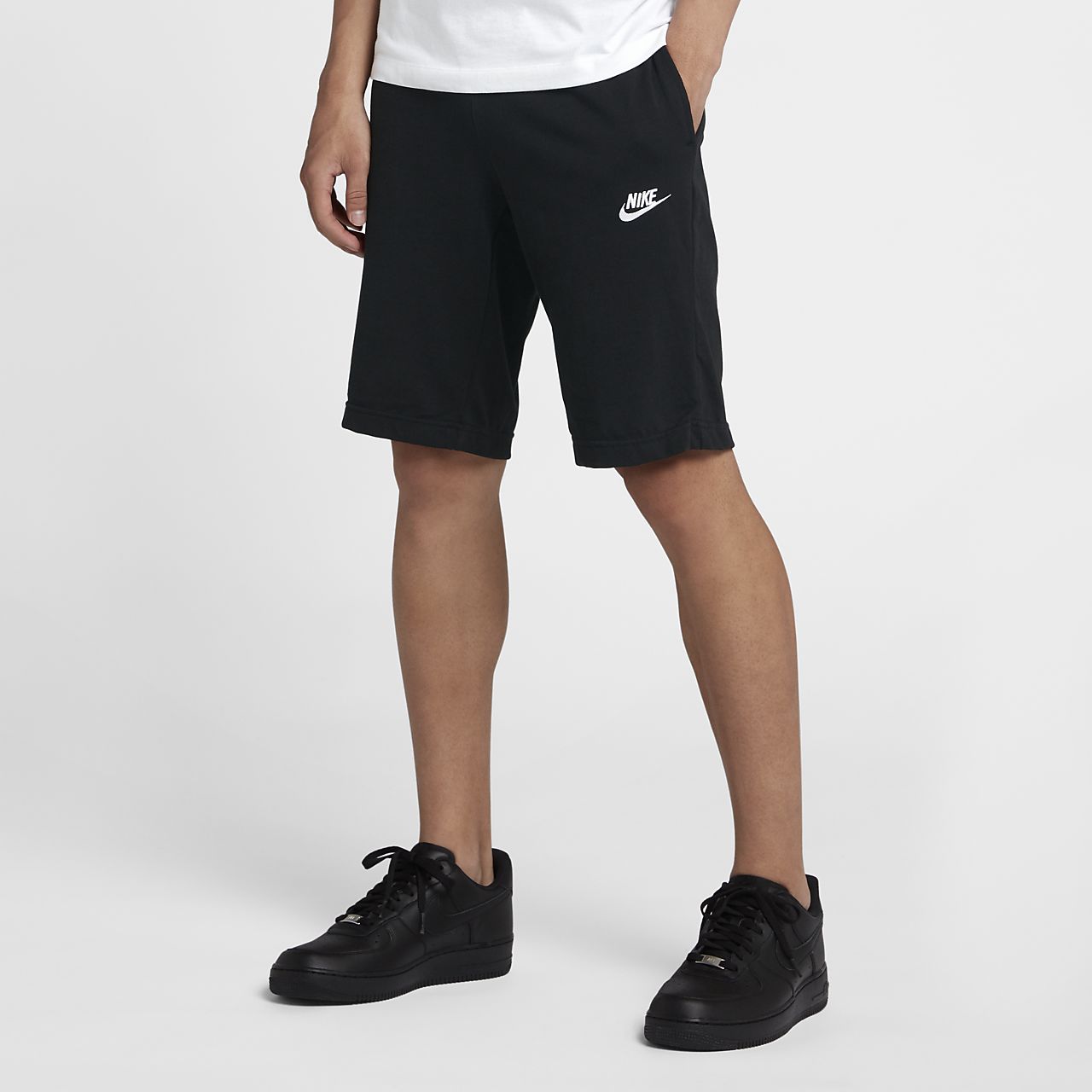 short nike blanc homme