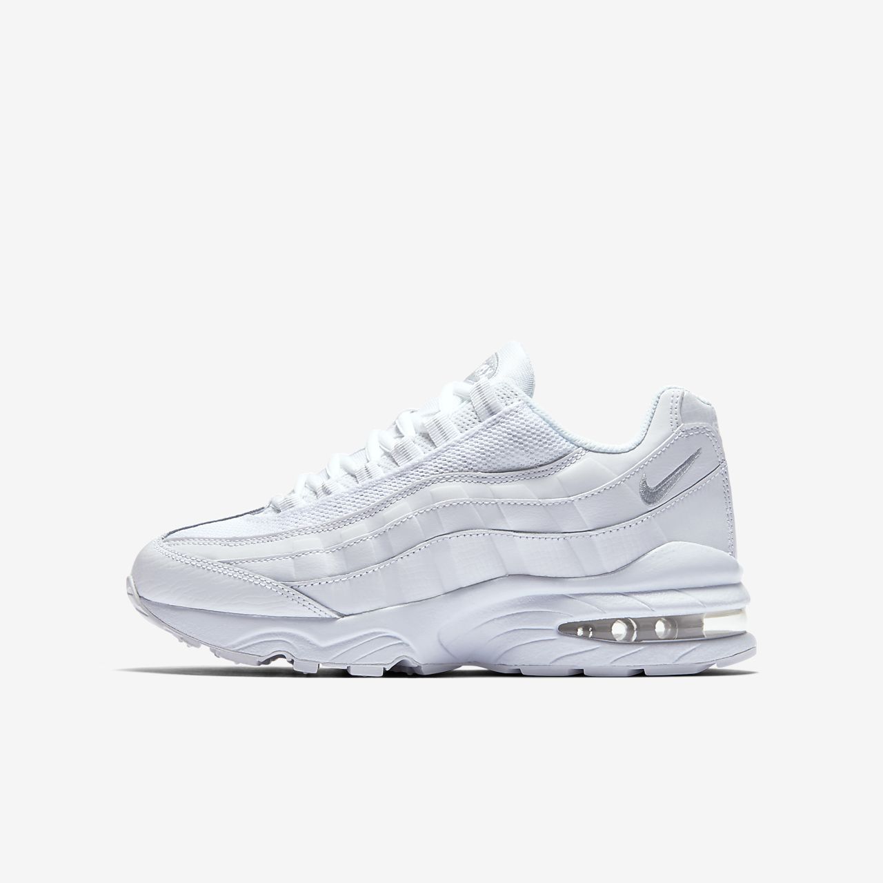 nike air max 95 kids white