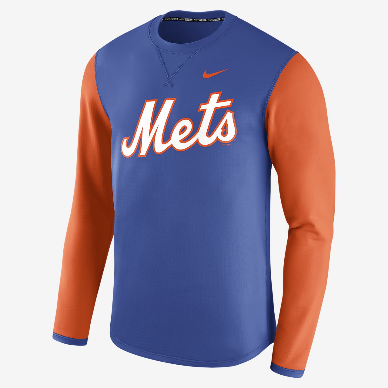 Nike Thermal Crew (MLB Mets) Men's Long Sleeve Shirt. Nike.com