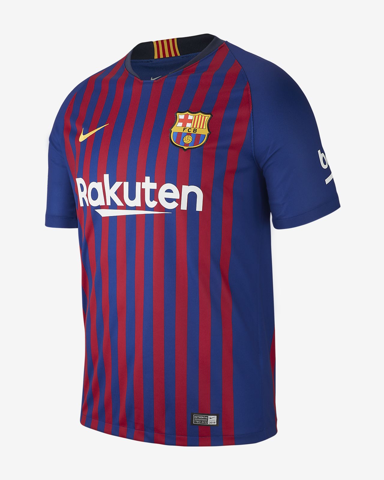 2018/19 FC Barcelona Stadium Home Men's Football Shirt ...