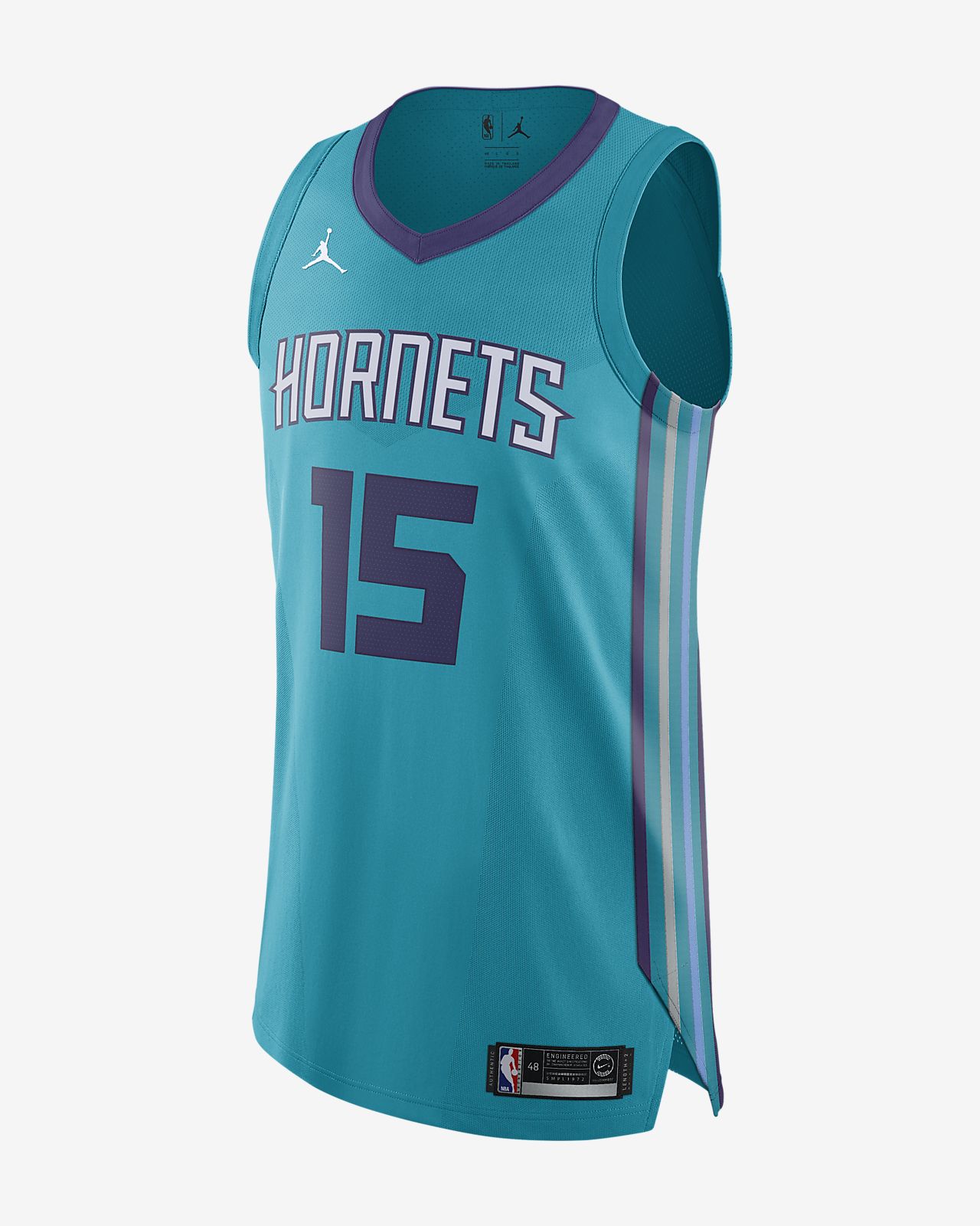 Jerseycharlotte Hornets Jordan Nba Conectada Kemba Para Icon Camiseta Walker Hombre Authentic Edition UqMzSVp
