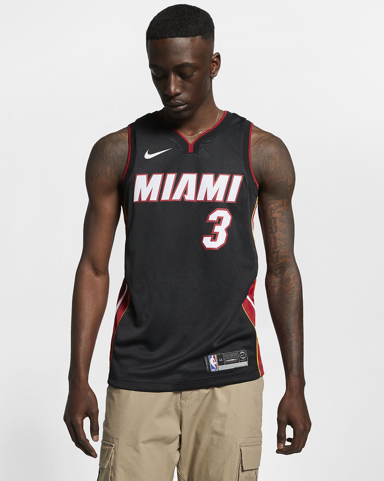 迈阿密热火队 (dwyane wade) icon edition swingman jersey