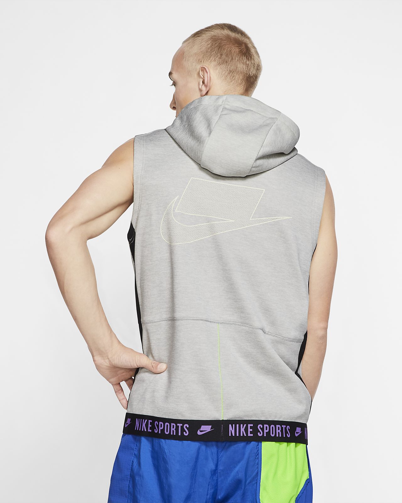 Entrenamiento Therma Con Hombre Sin Nike Mangas Capucha Camiseta De XwOPukTZi