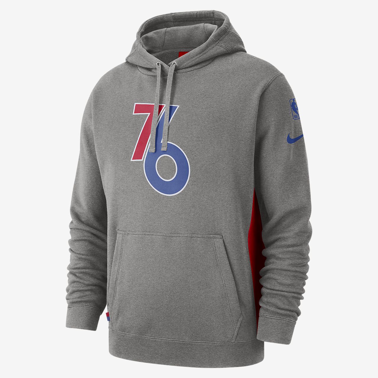 76ers hoodie nike