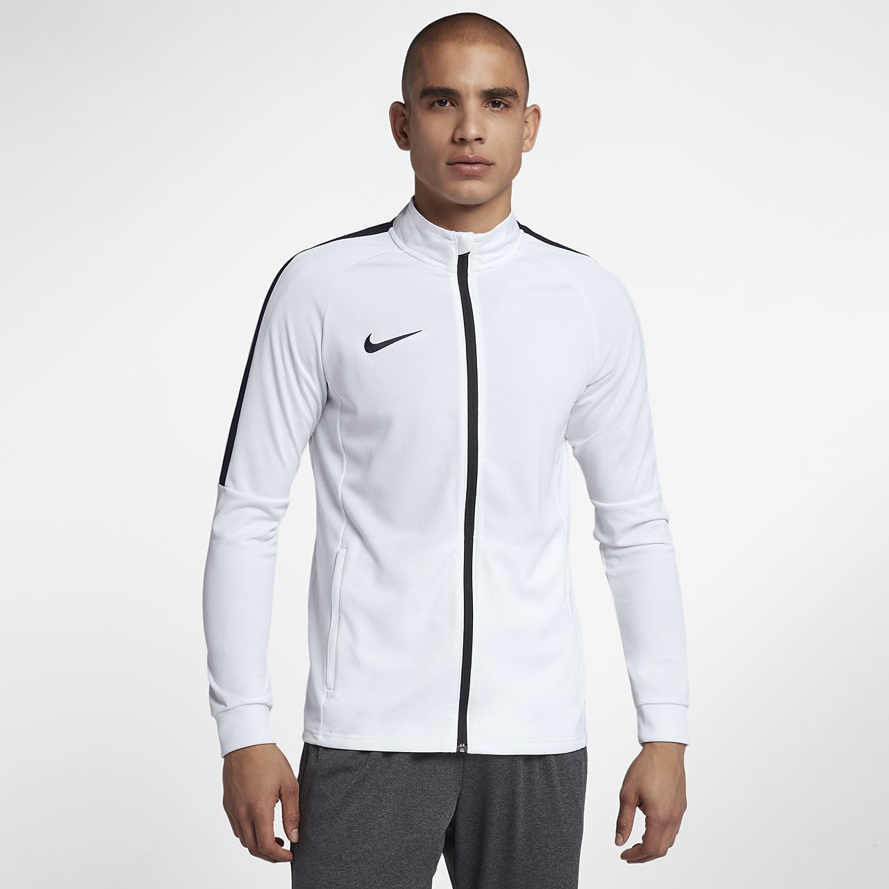 nike men's dry academy soccer track jacket