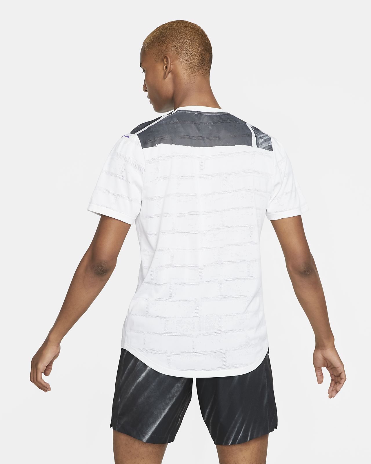 Bekleidung Tennis Nike Herren Court Kurzarm tennisoberteil Bekleidung Tennis Nike Herren Court Kurzarm tennisoberteil
