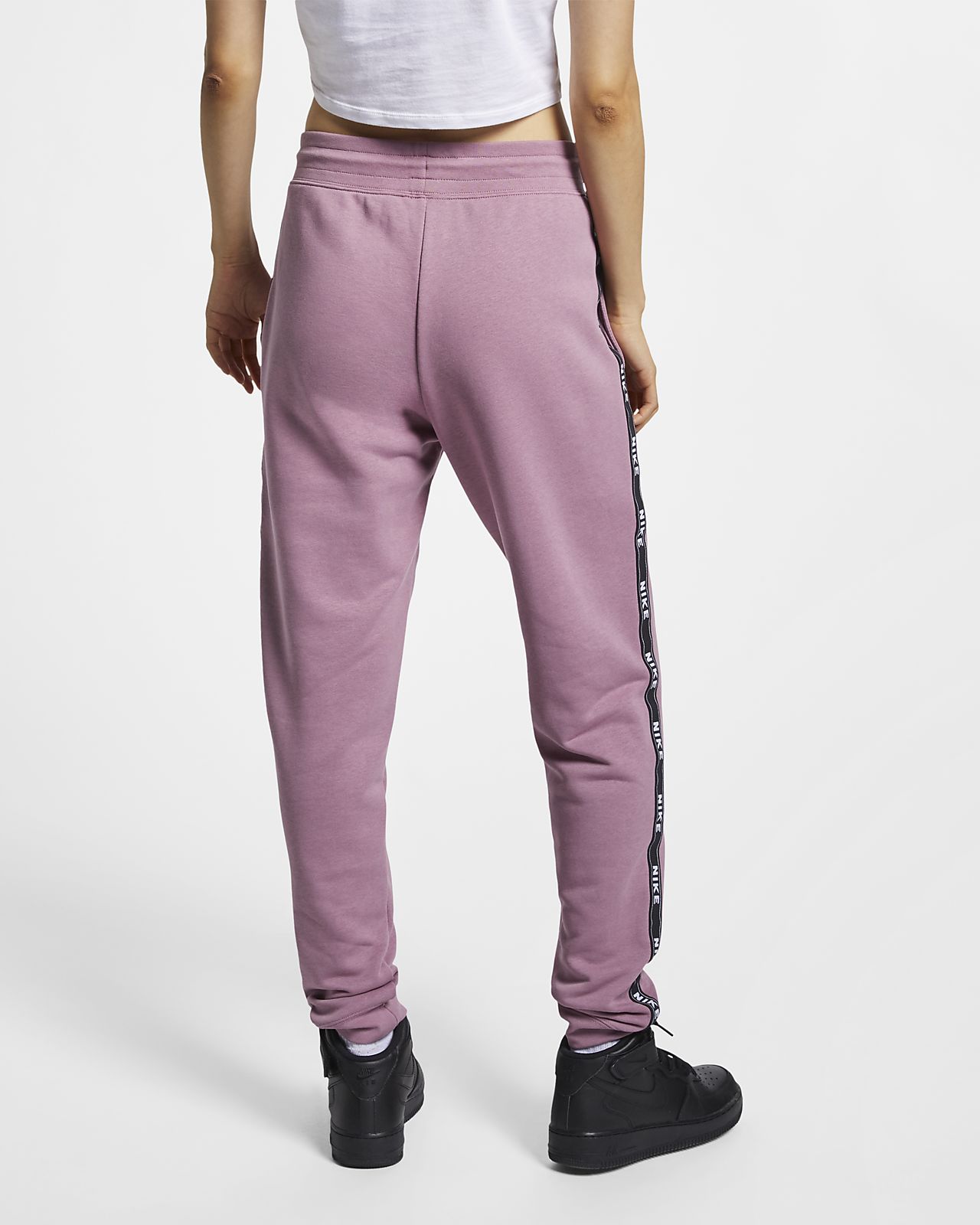 nike grey essentials slim joggers