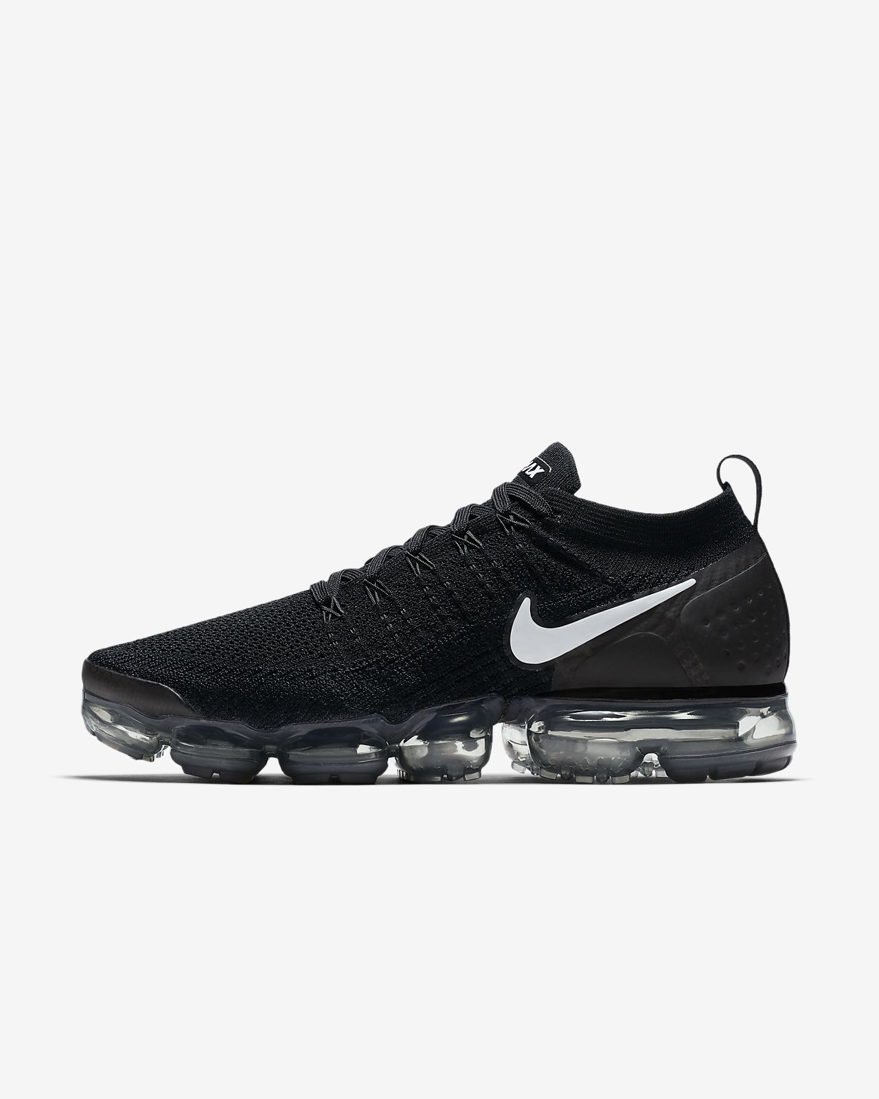 NIKE AIR VAPORMAX FLYKNIT 2 BLACK/WHITE GREY-METAL-SILVER 942842-001 NEW 2018 NIKE AIR VAPORMAX FLYKNIT 2 BLACK/WHITE GREY-METAL-SILVER 942842-001 NEW 2018