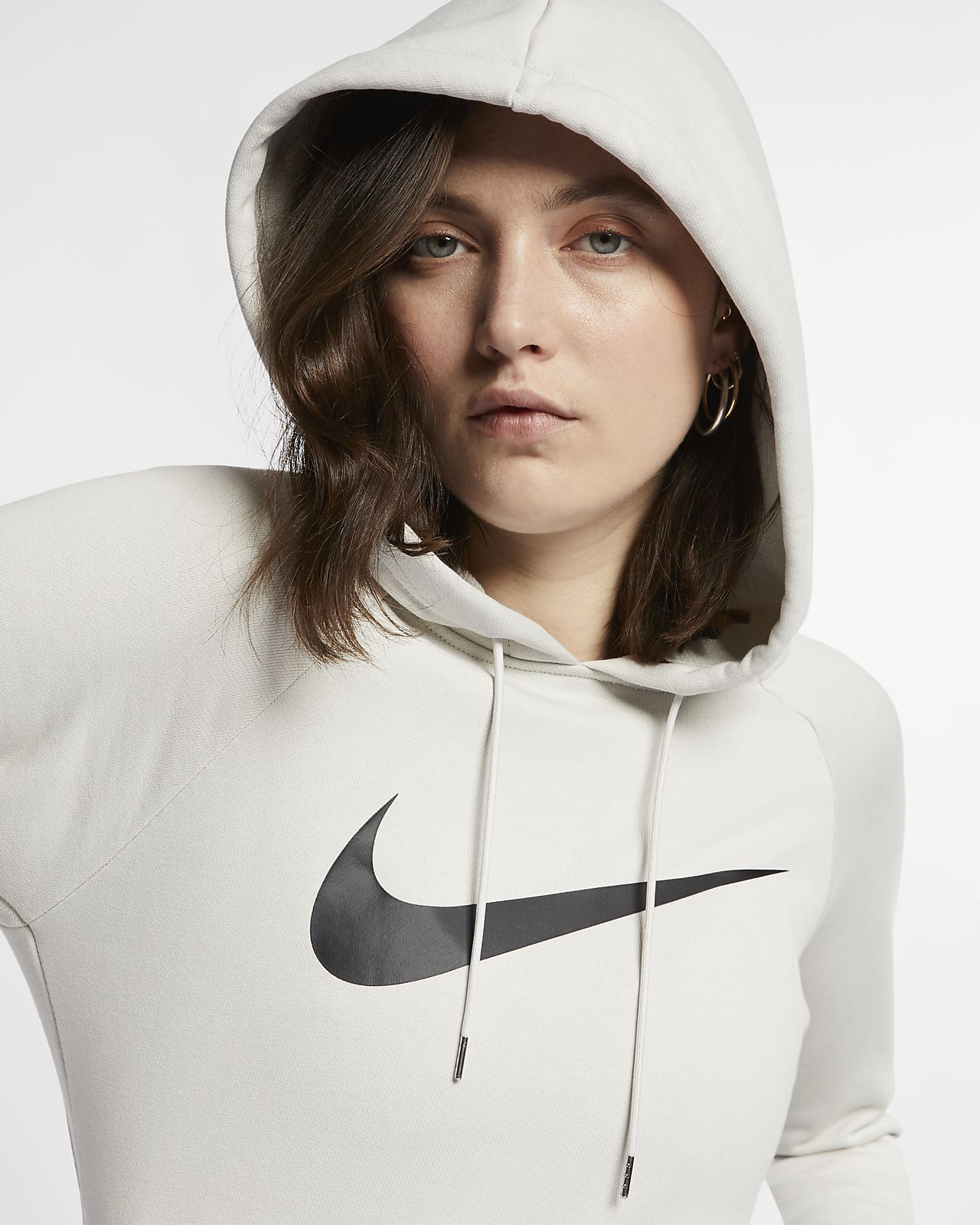 nike french terry hoodie women's