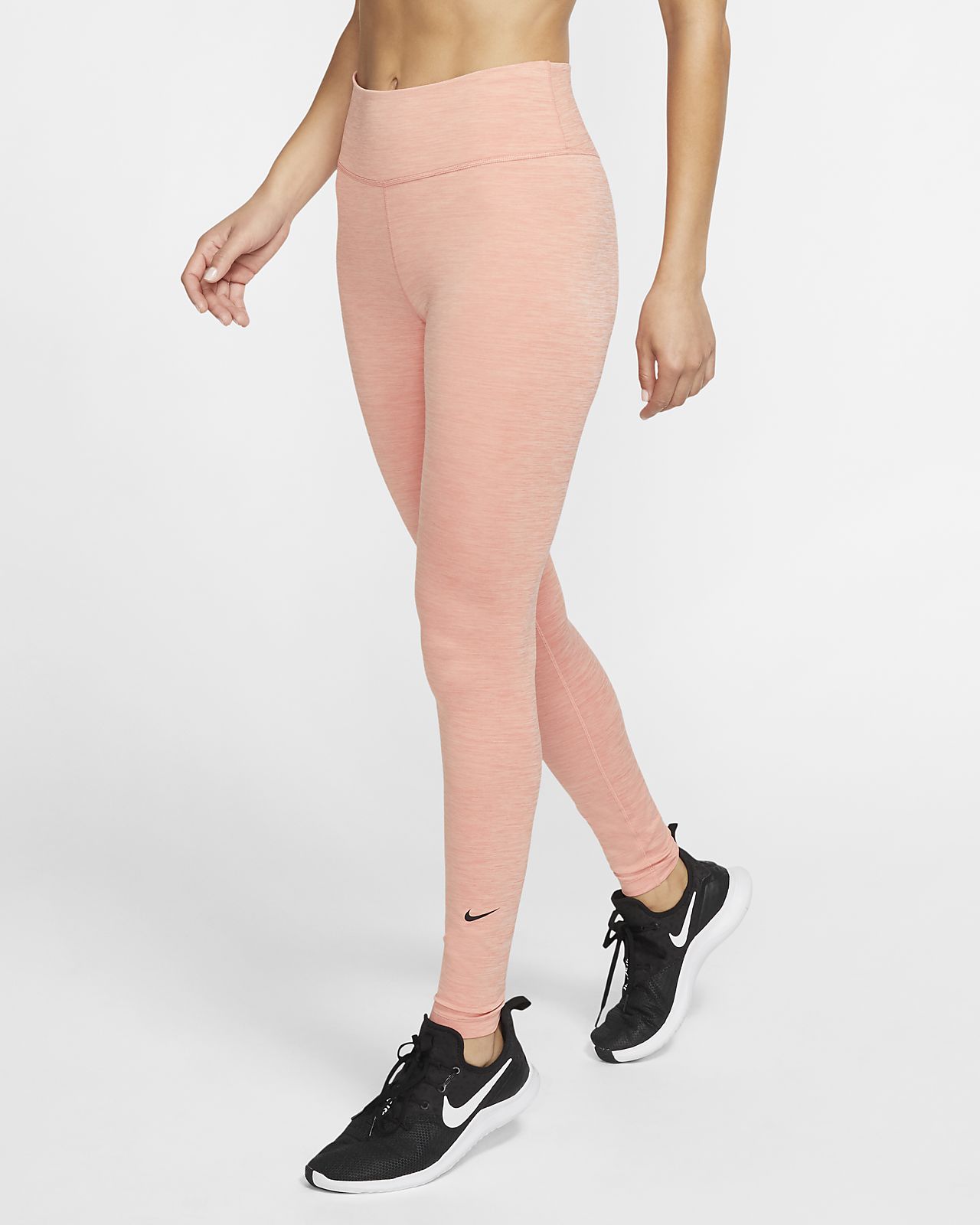 peach nike leggings