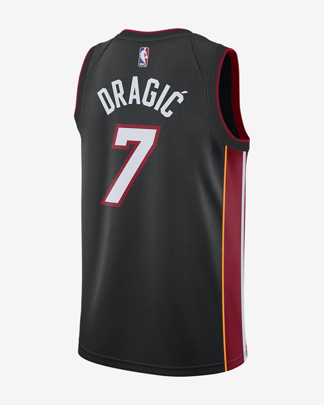 Goran Dragic Icon Edition Swingman Miami Heat Nike Nba Connected Trikot Fur Herren