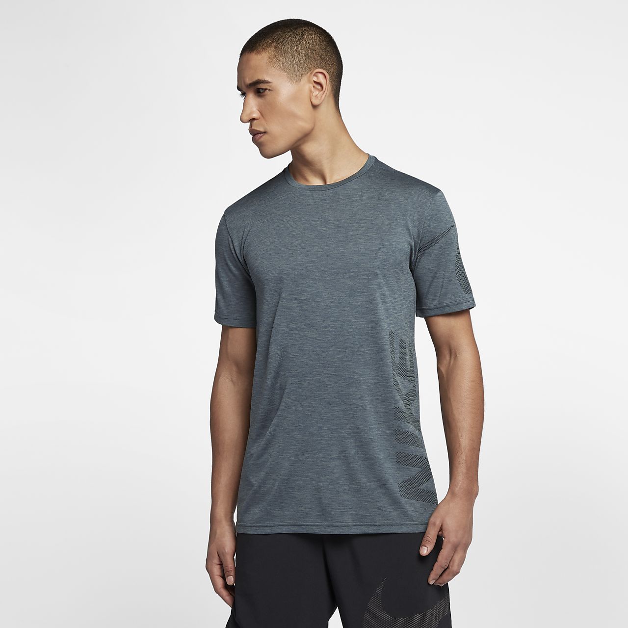 nike breathe short sleeve training top